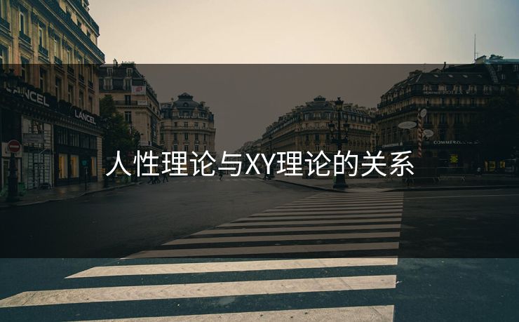 人性理论与XY理论的关系